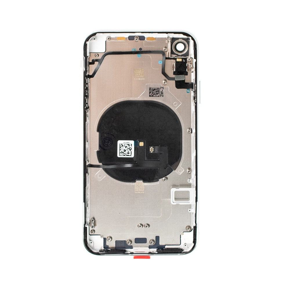 Rear Housing with Small Parts for iPhone XR -White Rear Housing with Small Parts for iPhone XR -White
